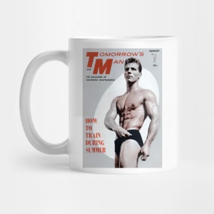 TOMORROW'S MAN Bodybuilding - Vintage Physique Muscle Male Model Magazine Cover Mug